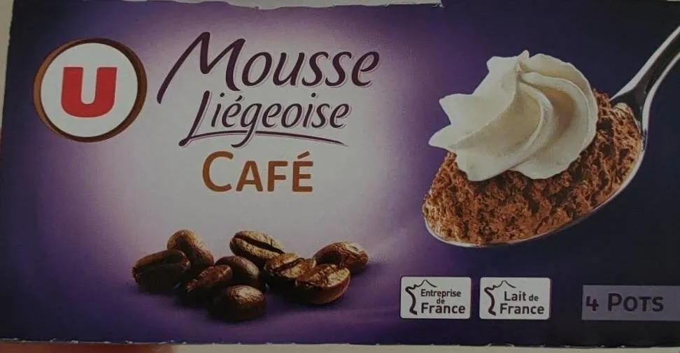 Mousse liégeoise café