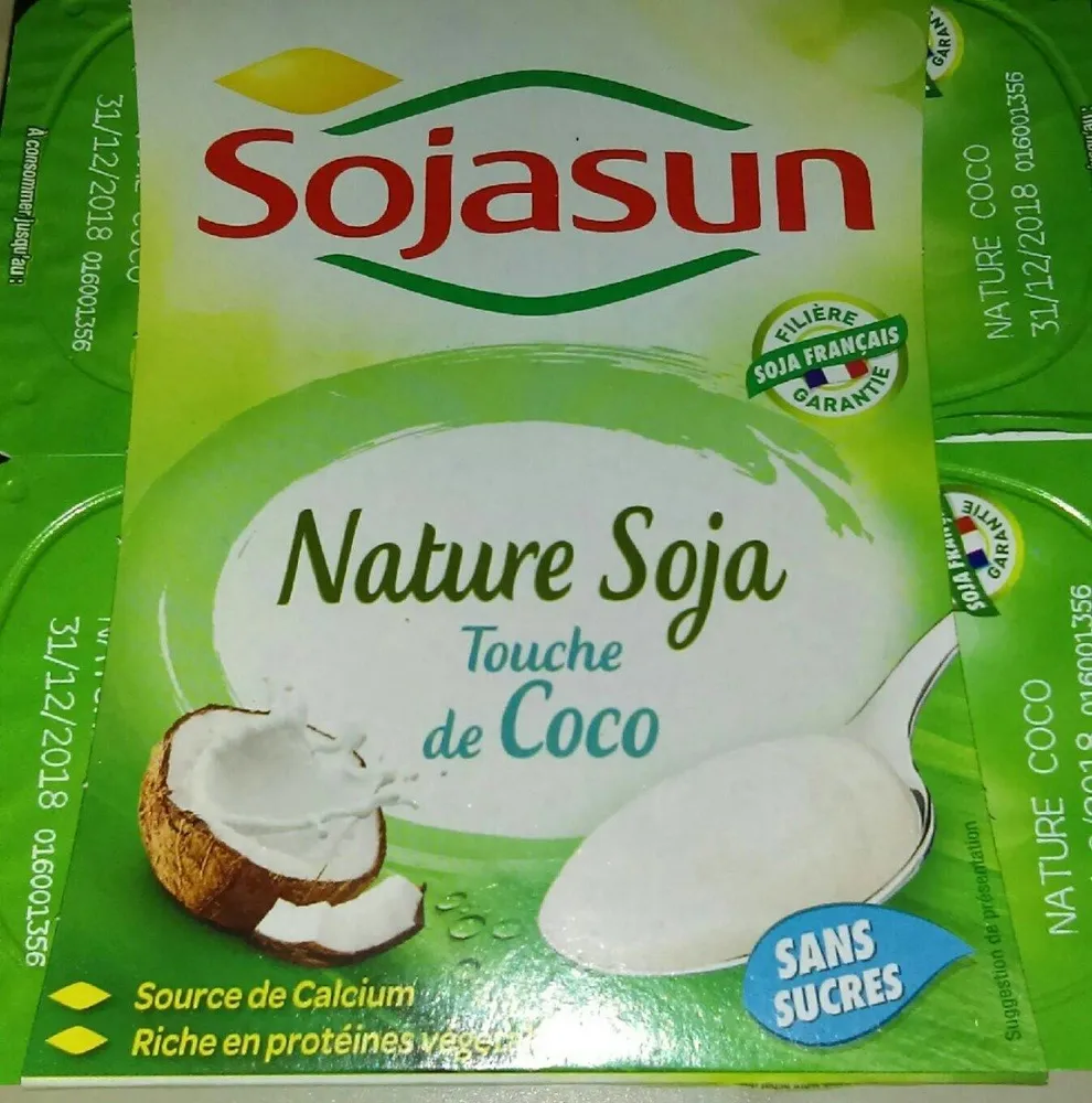 Nature soja touche coco