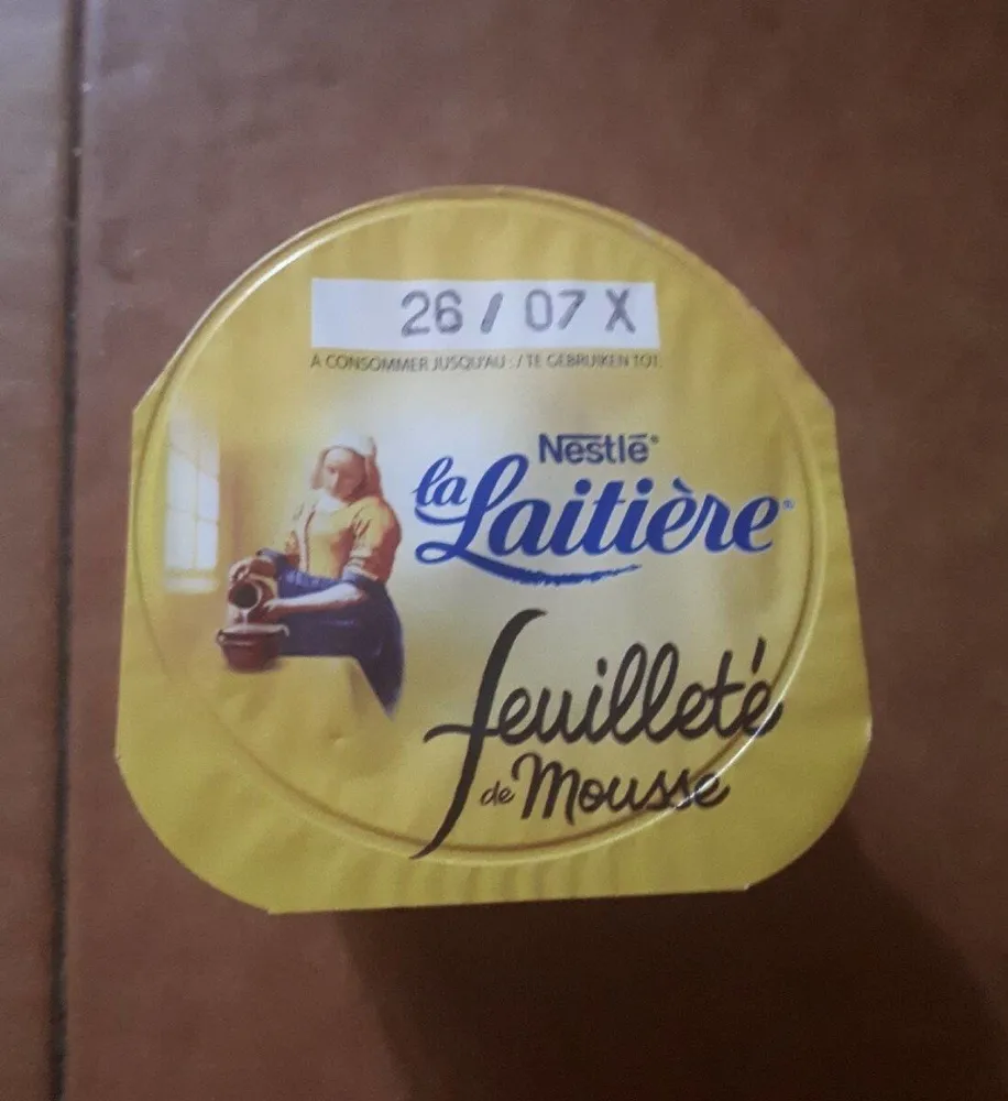 La laitière Feuilleté de mousse