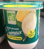 Brassé cremeux jus de citron