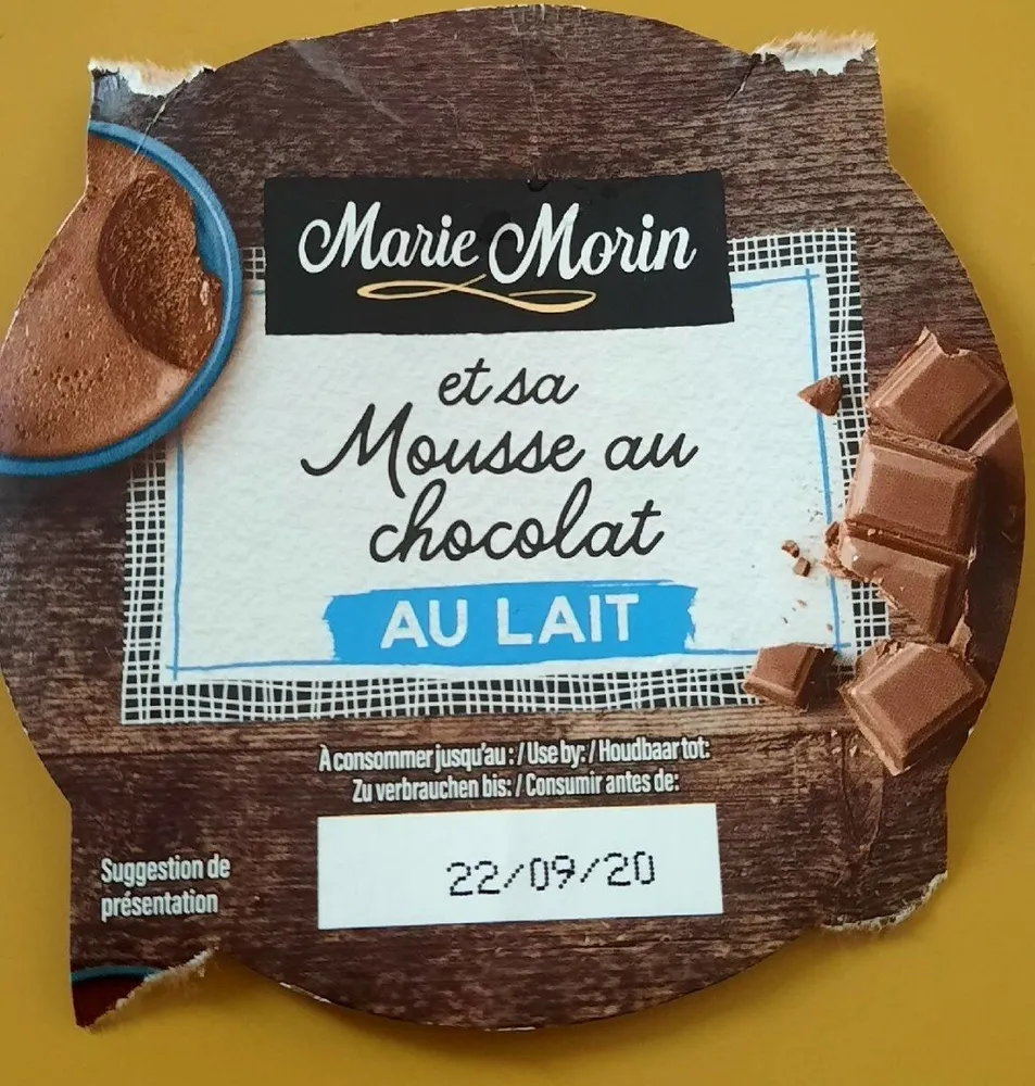Mousse chocolat au lait