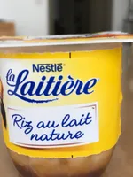 Riz au lait nature la laitiere