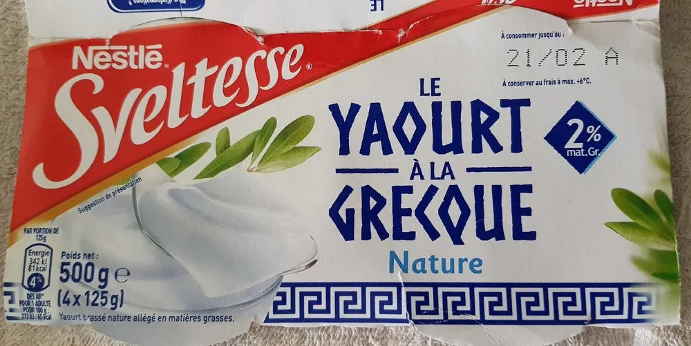 Le yaourt à la grecque