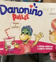 Danonino paille