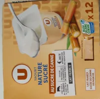 Yaourt nature sucré