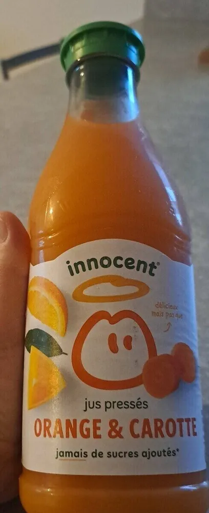Jus pressés orange et carotte