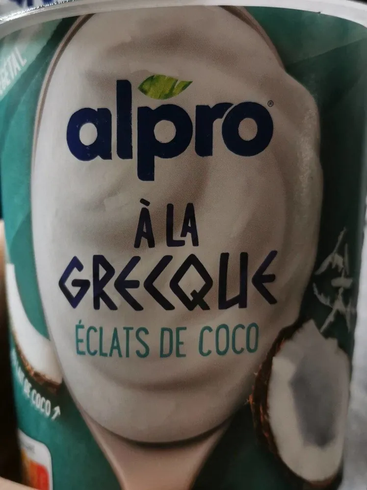 Yaourt à la grecque éclats de coco