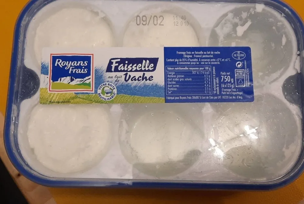 Faisselle de vache