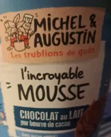 L'incroyable Mousse chocolat au lait pur beurre de cacao