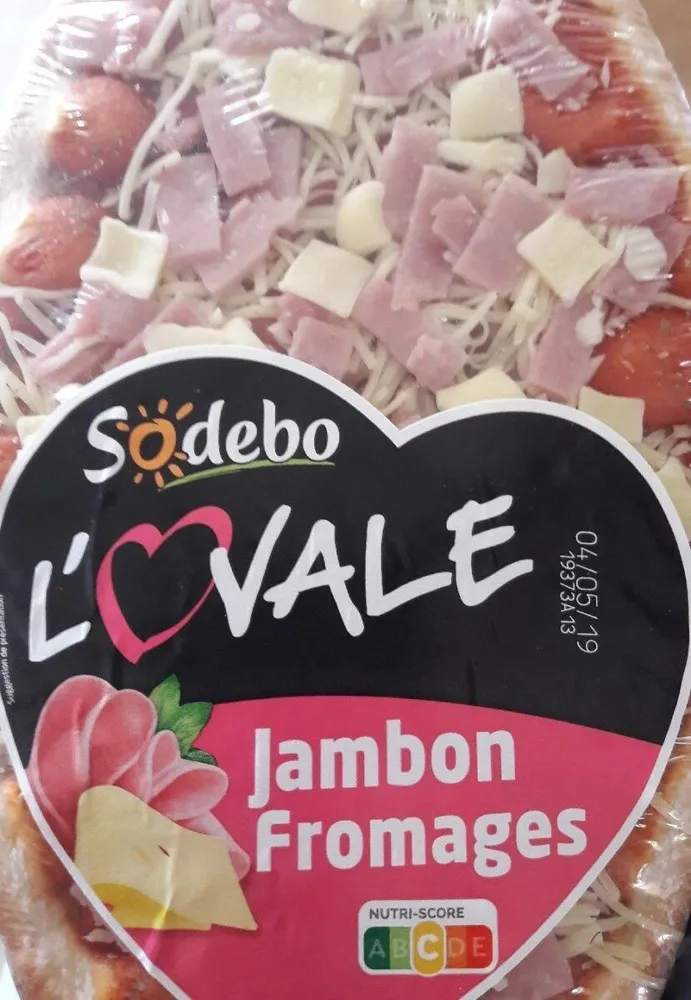 L'ovale jambon fromage