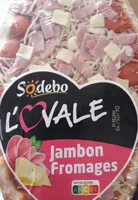 L'ovale jambon fromage