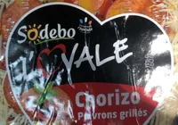L’ovale pizza chorizo poivrons grillés