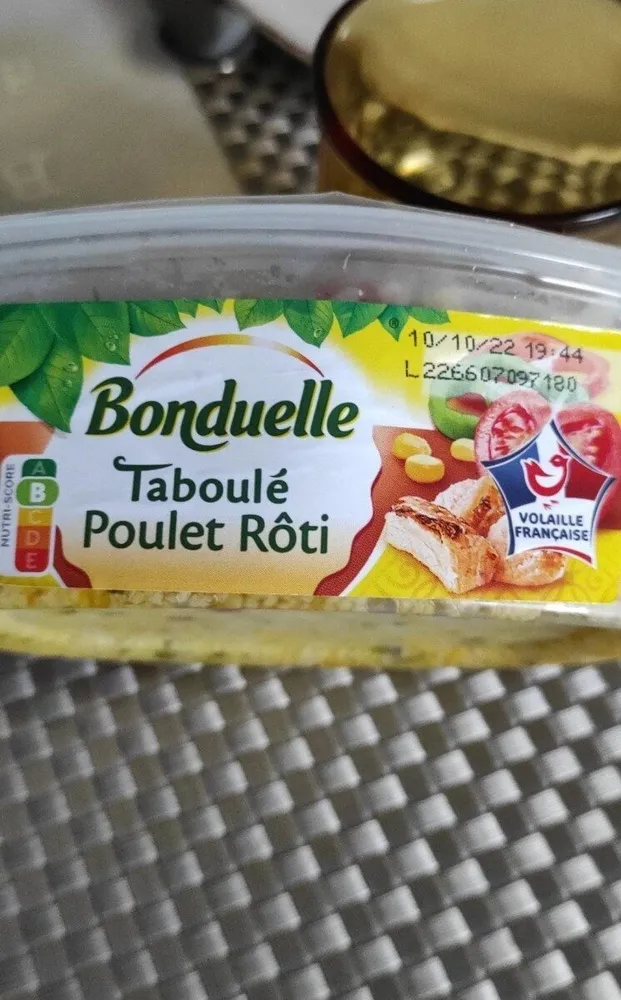 Taboulé poulet rôti