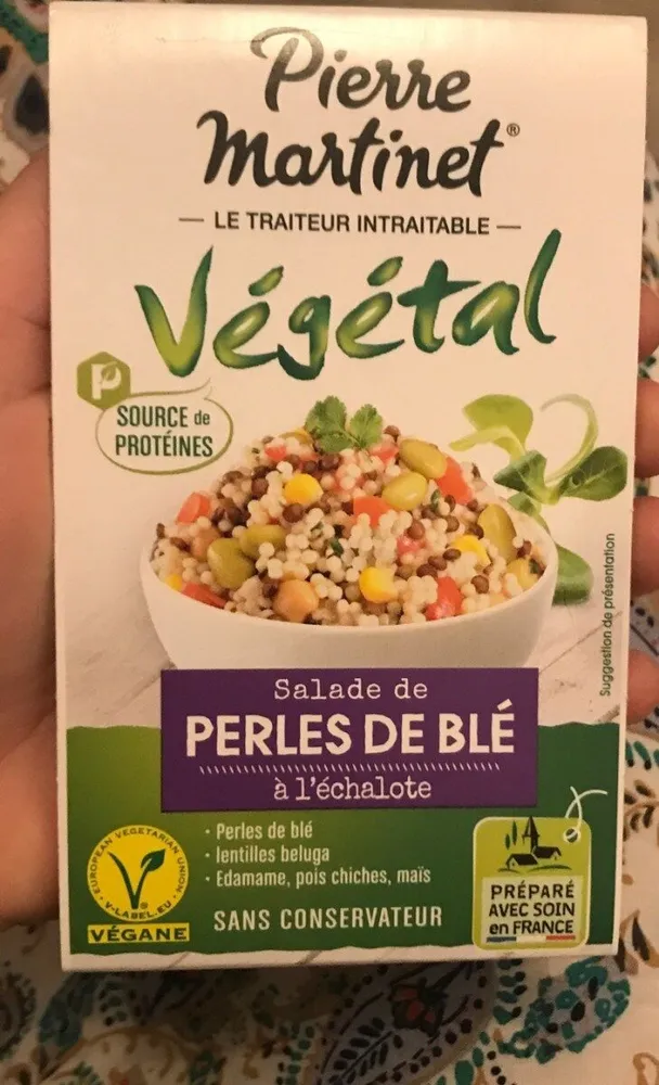 Salade de perle de blé a l'echalote