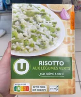 Risotto aux légumes vert