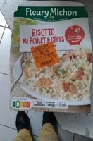Risotto au poulet  et cèpes