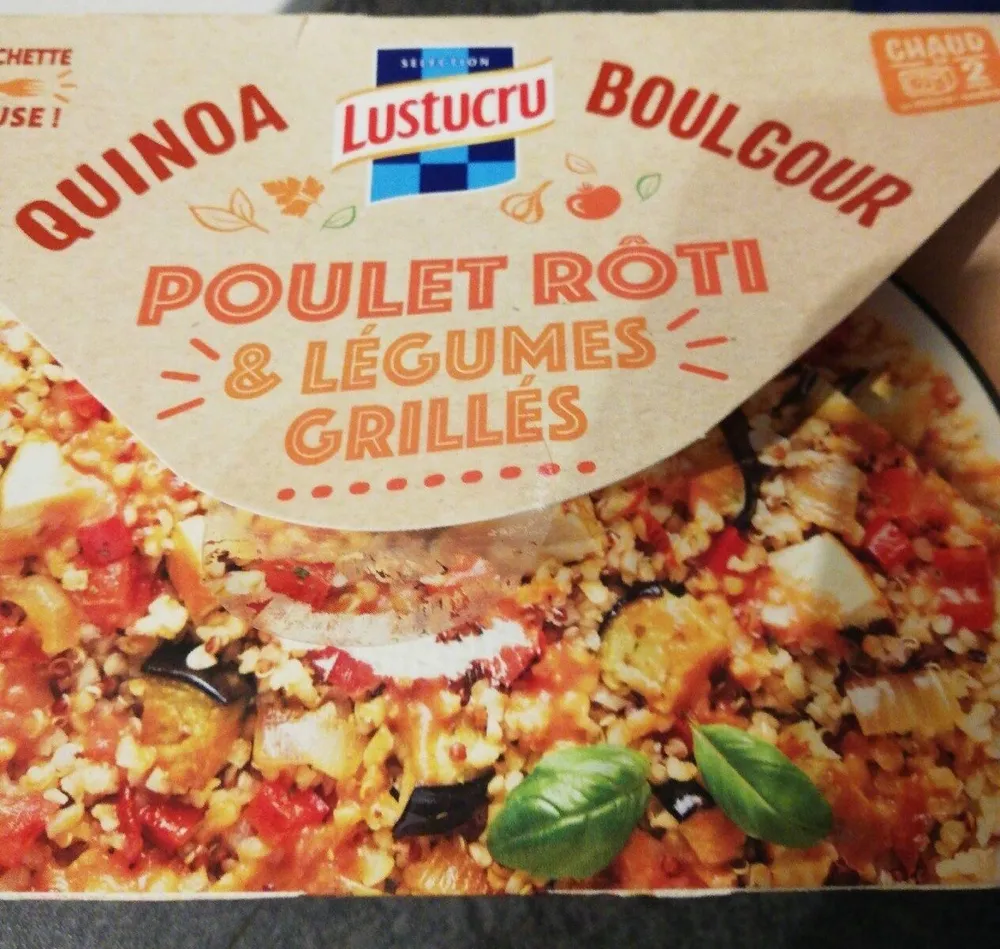 Quinoa et boulgour poulet rôti