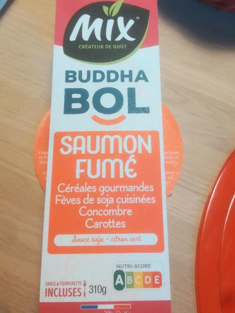 Buddha bol saumon fumé