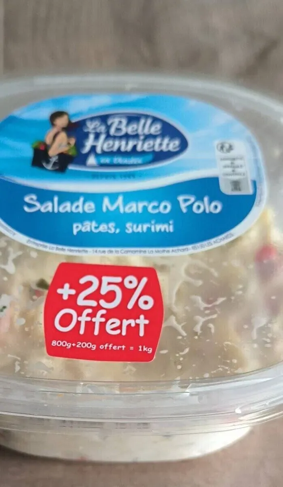 Salade Marco Polo