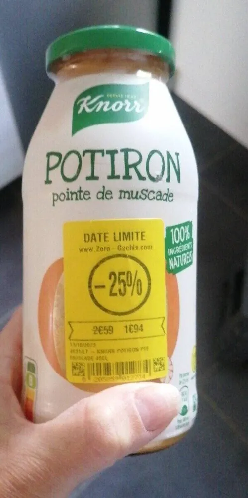Soupe potiron