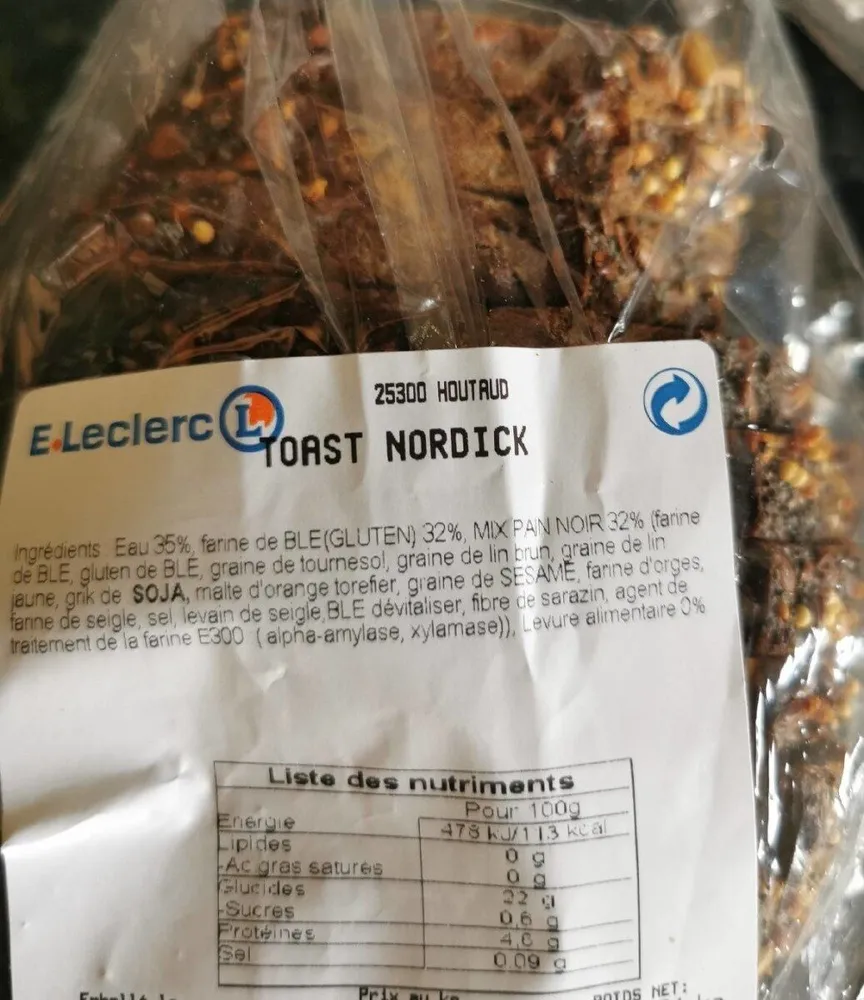 toast nordick