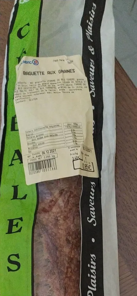 Baguette céréales