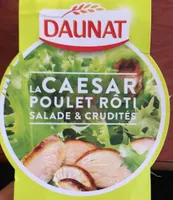 La Caesar poulet roti, salade et crudites