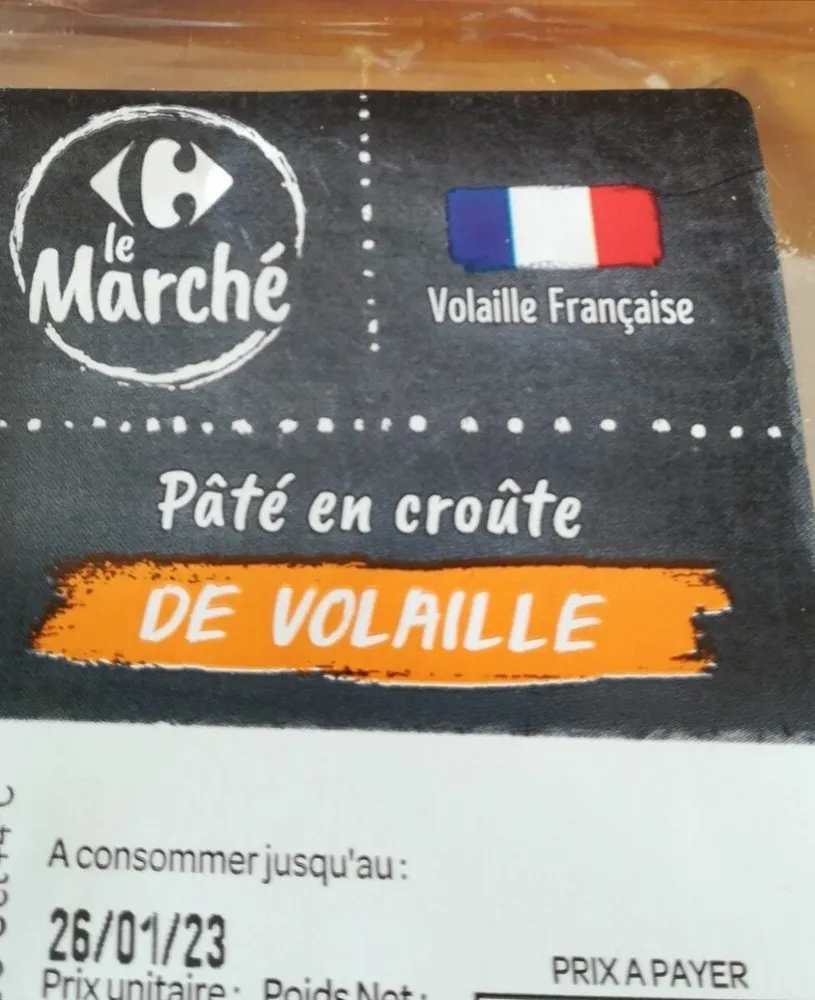 Pâte en croûte