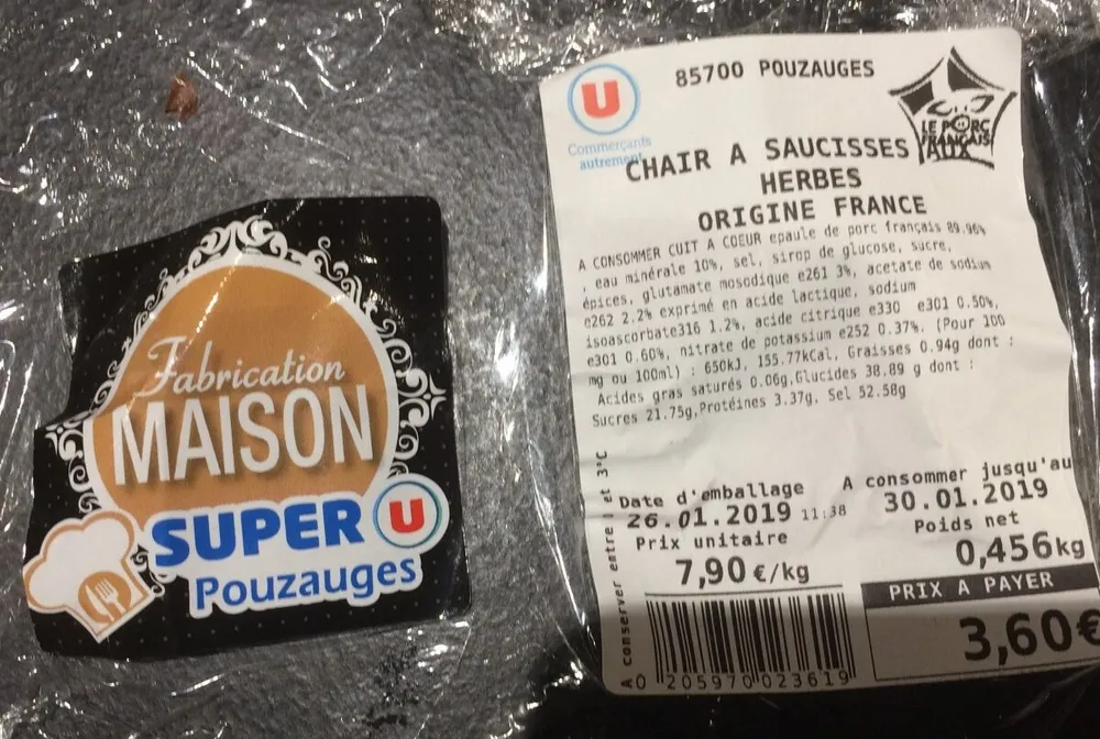 Chair à saucisses