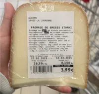 Fromage de brebis Etorki