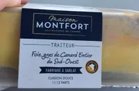 Foie gras canard entier sud est