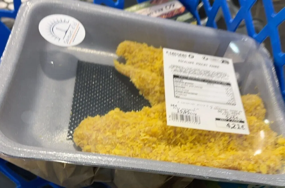 Escalope poulet panée