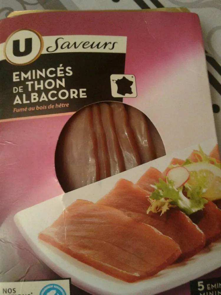Émincés de thon albacore
