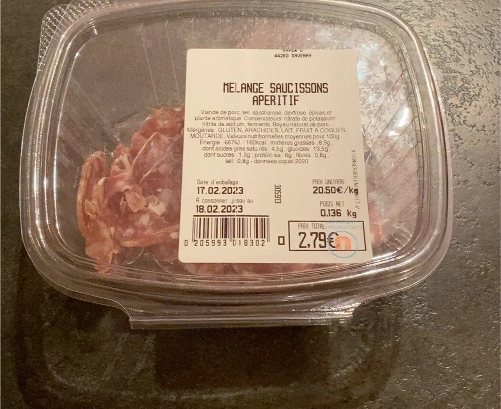 Melange saucissons