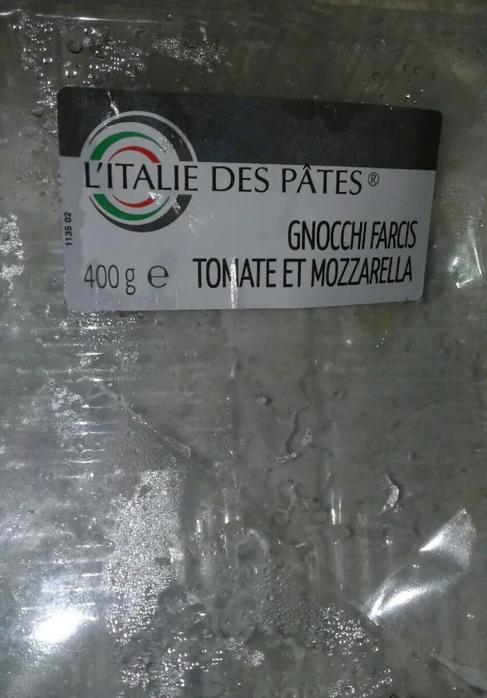 Gnocchi farcis tomate et mozzarella
