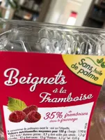 Beignet framboise decongele