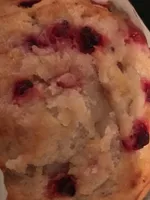Muffin fruits rouge