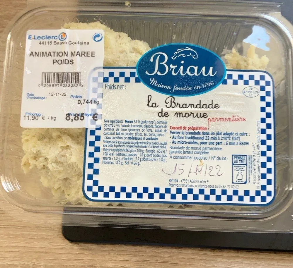Brandade de morur