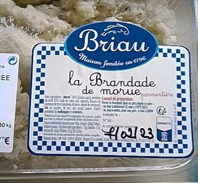 Brandade de morue parmentière