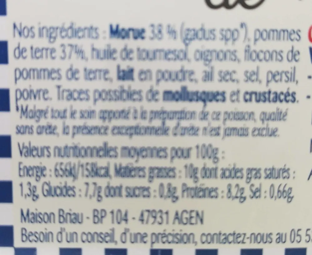 Brandade de morue
