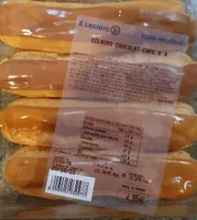 Éclairs chocolat-cafe x4