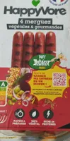 4 merguez végétal et gourmandes