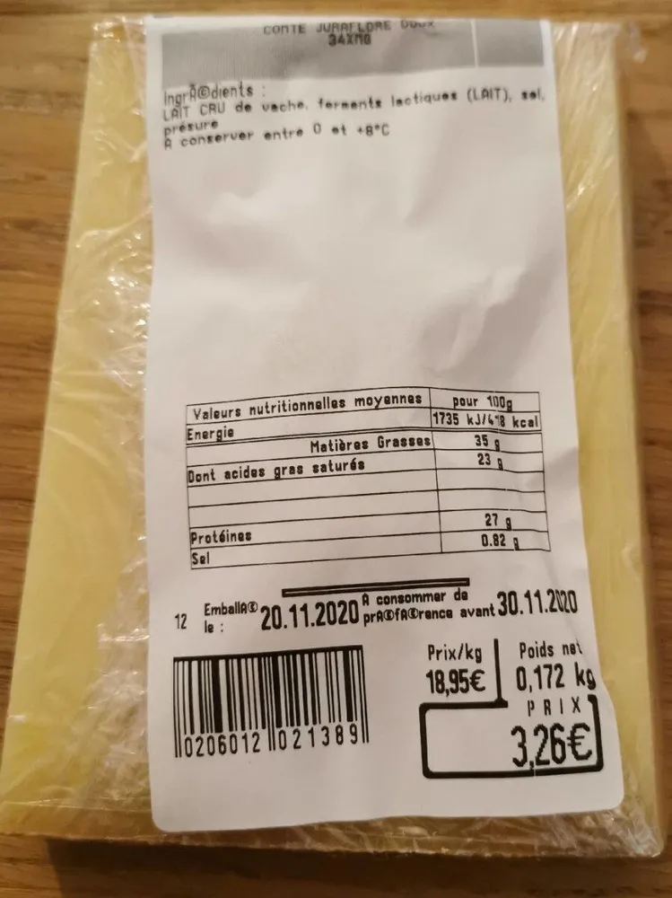 Conté Juraflore doux