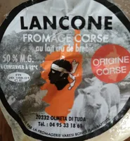 LANCONE Fromage Corse au lait de Brebis