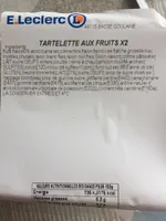 Tartelette aux fruits