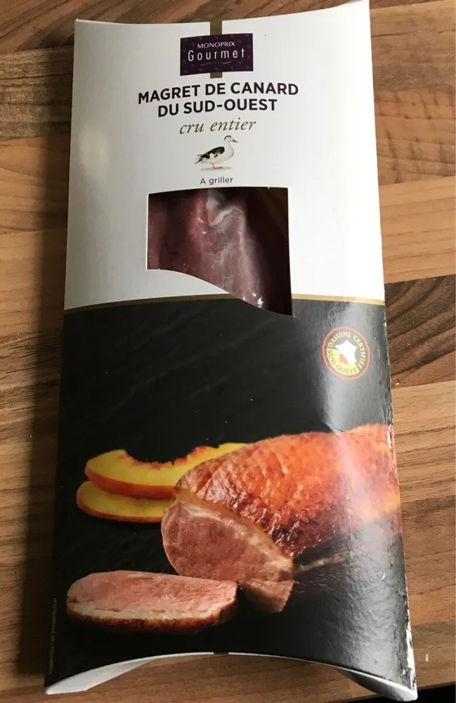 Magret de canard du sud ouest cru entier