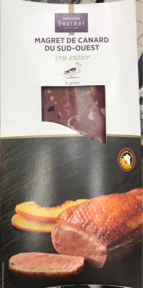 Magret de canard du sud ouest