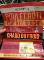 Poulet rôti, cuit à la broche