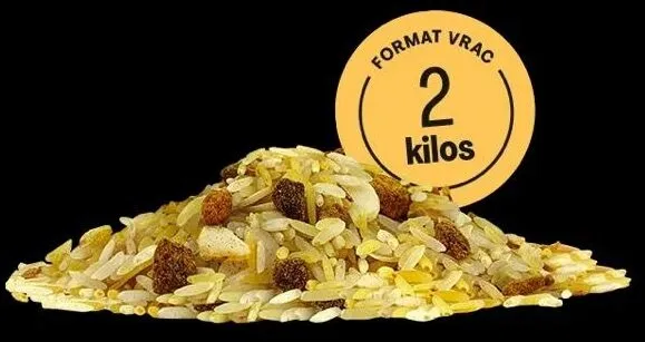 Riz et fruits secs façon tajine bio