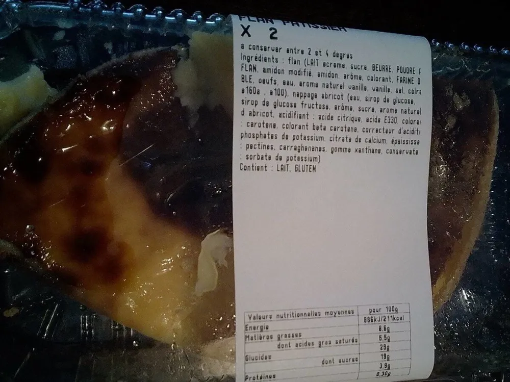 Flan pâtissier
